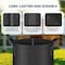 Ipower Plant Grow Bag 7 Gallon Heavy Duty Fabric Pots, 300g Thick Nonwoven, Black 2024 Version, 6PK GLGROWBAG7X6BLK - alternate 3