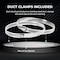 Ipower Grow Tent Ventilation System 4 Inch Inline Duct Ventilation Fan 195 CFM, Carbon Filter and 8 GLFANXINLLT4FILT4MD8CPVCBLKR - alternate 6