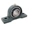 Ntn Pillow Block Bearing, Cast Iron Housing Material, Set Screw, Ball, 1-3/16 in Dia, Alloy Steel Insert Material UCP206-103D1 - alternate 1