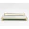 Homeroots 16in Mirror and Gold Rectangular Glass Vanity Tray 517521 - alternate 4