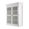 Homeroots 57in White Solid Wood Frame Dining Hutch With Twelve Shelves And Two Drawers 397834 - alternate 10