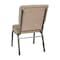 Flash Furniture Advantage Mixed Tan Church Chair 20.5" Wide PCHT-105 - alternate 5