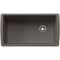 Blanco Diamond Super Single Bowl, Volcano Gray 443108 - alternate 1