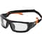 Klein Tools Safety Glasses, Clear Lens, Black/Orange Frame, Full-Frame 60470 - alternate 8