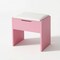 Homeroots 43" Pink Wood Lighted Two Drawer Dresser 714264 - alternate 3