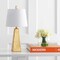Jonathan Y Owen 20.5" Contemporary Resin LED Table Lamp, Gold Painting JYL1038A - alternate 11