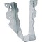 Simpson Strong-Tie U Joist Hanger, 4-3/4 in H, 2 in D, 1-9/16 in W, Steel, Galvanized/Zinc, Face Mounting U26 - alternate 7