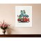 Homeroots Holiday Travels White Framed Print Wall Art 529817 - alternate 3