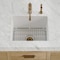 Whitehaus Collection Undermount/Drop-in Fireclay Kitchen Sinks, Stainless Steel Grid Included WHUF2418 - alternate 6