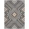 Homeroots 9' X 12' Gray Charcoal And Pink Tribal Washable Indoor Outdoor Area Rug 598128 - alternate 7