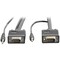 Tripp Lite 6FT SVGA / VGA COAX MONITOR CABLE WITH AUDIO AND RGB HIGH RESOLUTION HD15 3.5MM P504-006 - alternate 2