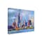 Trademark Fine Art Outdoor Canvas Art - Richard Wallich 'Chicago 5' Wall Art for Patios, or Gardens ALI0332-OC2432WR - alternate 1