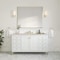 James Martin Vanities Chicago 60" Single Vanity, Glossy White, w/ 3 CM Siberian Silestone Top 503-V60S-GW-3SFR - alternate 7