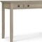 Homeroots 54" Gray Solid Wood Computer Desk 640683 - alternate 4