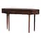 Baxton Studio Linore Fluted Wood Console Table - 2-Drawer Oval Accent Table for Living Room or Entryway 270-14723-ZORO - alternate 6