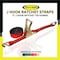 Tie 4 Safe 2'' x 60' Ratchet Tie Downs w/ Wire J Hook WLL: 3,333 lbs. Red RT04C-560-W5-R-C-1 - alternate 4