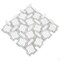 Msi Bianco Gridwork 12 in. x 12 in.  Polished Marble Mesh-Mounted Mosaic Tile, 10PK ZOR-MD-0511 - alternate 6
