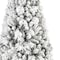 Homeroots 4' Full Flocked Pine Christmas Tree 713056 - alternate 5