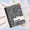 Bazic Products Composition Book, Wide Ruled, Black Marble, 100 Sheets, 6PK 508 - alternate 5