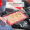 Nutrichef Silicone Baking Mats, Red NUBAFUPARE26 - alternate 5