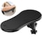 Purely Ergonomic Arm Rest/Elbow Support for Desk, 180 Degree Adjustable Desk Extender - Black E5620 - alternate 7