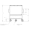 Valley Craft PartsCart, 54in, 36in, Gray, Steel, 600lb EP3531-00 - alternate 6
