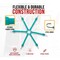 Mytee Products Rubber Spider Bungee for Semi Truck Tires Compatible w/ 25in Tires - Snow Tire Chains Adjuster SBT-11 - alternate 8