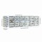 Jonathan Y Evelyn Crystal Rectangle 24.25" 3-Light Iron/Crystal Glam Modern LED Vanity Light, Chrome JYL7540A - alternate 9