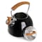 Mr. Coffee 2 Quart Stainless Steel Whistling Tea Kettle with Wood Pattern Handle in Black 82966.01 - alternate 6