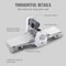 Vevor Commercial Electric Dough Sheeter Machine 15.7 in Dough Roller Pastry Press SPL380 - alternate 8