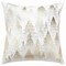 Homeroots 20" Ivory And Gold Cotton Winter Trees Throw Pillow 719251 - alternate 2