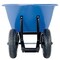 Vulcan Wheelbarrow, 7 cu-ft Volume, HDPE, 2-Wheel, Pneumatic Wheel, 16 in Wheel PH7-S-2W-OR - alternate 5