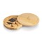 Picnic Time Family Of Brands NCAA Wyoming Cowboys Brie Cheese Board and Knife Set - Charcuterie Board Set 878-00-505-693-0 - alternate 1