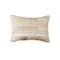 Homeroots 12" X 20" Natural Patchwork Cowhide Lumbar Throw Pillow 544625 - alternate 5