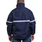 Game Workwear Men's Open bottom jacket, Heavyweight Taslan Nylon Shell, Full Zip to Top of Collar, Navy, S 9250 - alternate 3