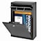 Mail Boss Olympus Locking Wall-Mount Drop Box, Black, 16-Gauge Steel 805935 - alternate 8