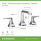 Symmons Oak Widespread Two-Handle Bathroom Faucet with Push Pop Drain Assembly (1.0 GPM) SLW5612PP - alternate 3