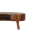 Homeroots 35" Brown Solid Wood Writing Desk 723453 - alternate 6