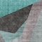 Homeroots 8' X 10' Teal Blue Aqua And Charcoal Abstract Washable Indoor Outdoor Area Rug 582893 - alternate 7