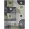 Homeroots 10' X 14' Artichoke Green Gray And Charcoal Geometric Washable Indoor Outdoor Area Rug 604395 - alternate 5