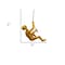 Homeroots Set of Two Gold Resin Climbing Man Hanging Dimensional Sculpture, 2PK 544457 - alternate 6