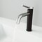Vigo Madison Single Handle Single-Hole Bathroom Faucet in Brushed Nickel and Carbon Fiber VG01044BN - alternate 6