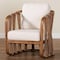 Bali & Pari Westham Bohemian Natural Rattan and Seagrass Arm Chair 252-13918-ZORO - alternate 10