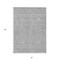 Homeroots 5' X 8' Gray Silver And Ivory Floral Washable Indoor Outdoor Area Rug 582345 - alternate 9