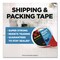 Scotch Heavy-Duty Packaging Tape with 2 Dispensers, 3"Core, 1.88" x 54.6 yds, Clear, 4PK 3850-4-2RD - alternate 8