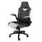 Elama High Back Adjustable Faux Leather Office Chair in Black and Gray ELM-F-009 - alternate 1