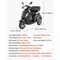 Vevor Heavy Duty 3-Wheel Mobility Scooters 21.5 Miles 3-Speed 500lbs Capacity VISTA-1 - alternate 5
