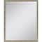 Homeroots 42" Silver Wood Accent Mirror 632772 - alternate 1