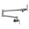 Anzzi Braccia 24" Wall Mounted Pot Filler in Polished Chrome KF-AZ258CH - alternate 1
