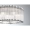 Euf Glasbury, Flush Mount, 5-Light, 18", Polished Nickel, Ribbed Glass 49185-027 - alternate 7
